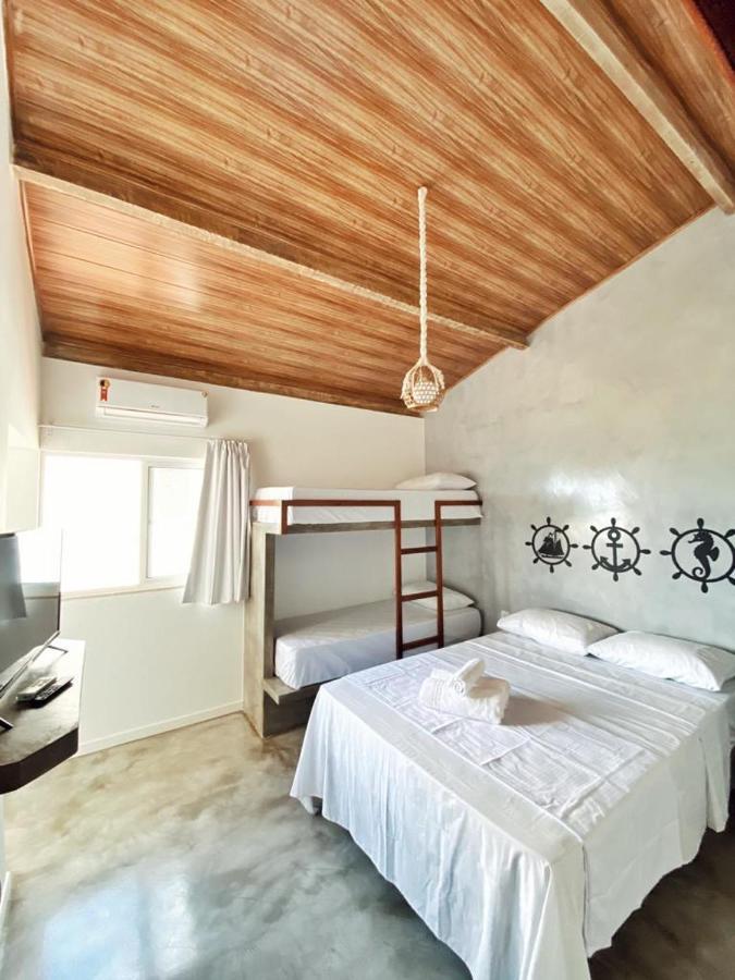 Pousada Primeira Praia Suites 모로데상파울루 외부 사진